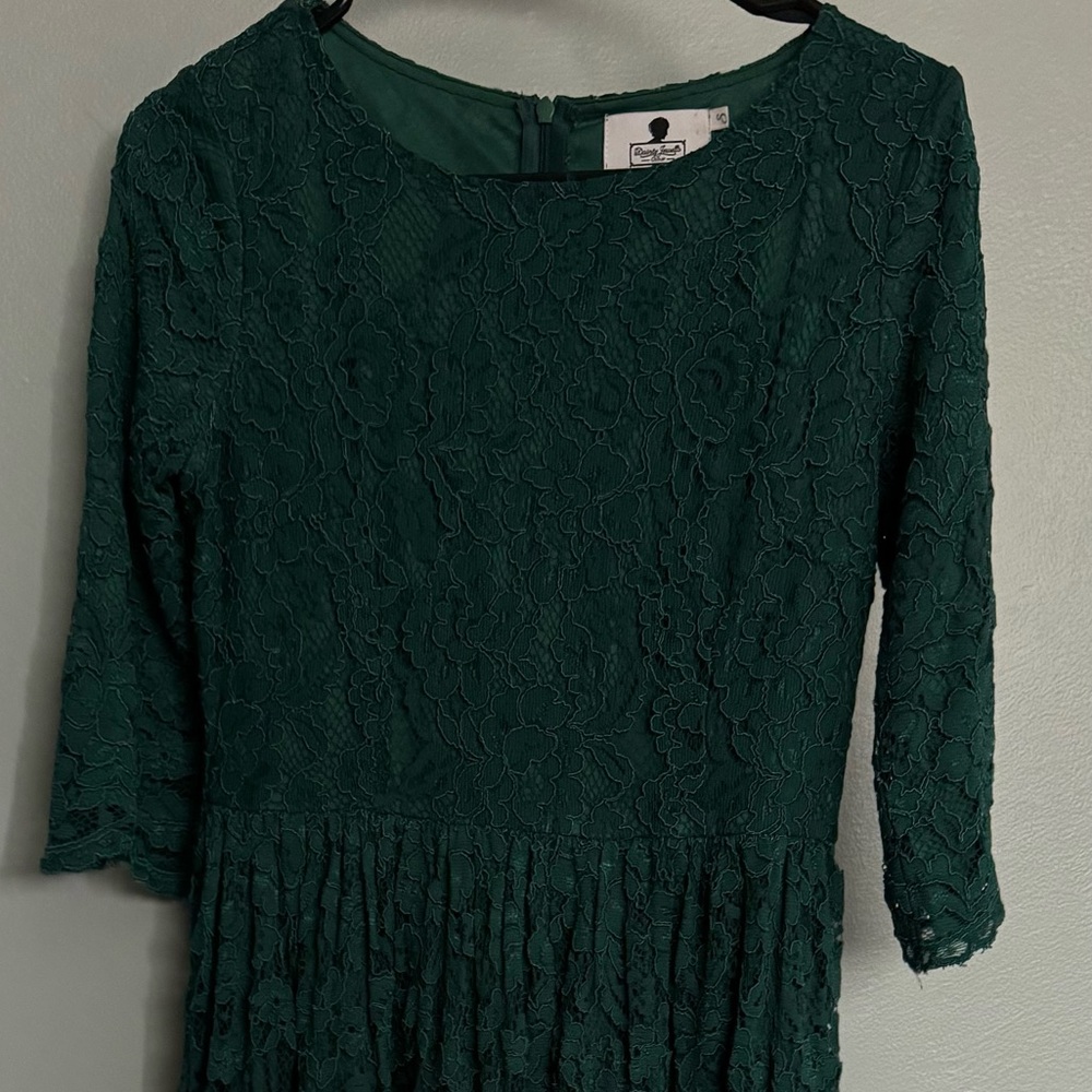 Green Dainty Jewells Dress - Picture 2 of 4
